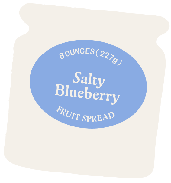 Salty Blueberry Jar