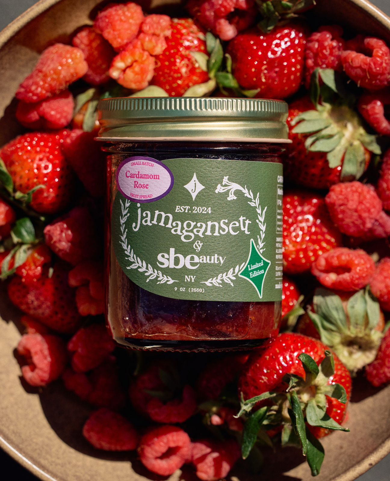 Jamagansett x SBE Beauty: Cardamom Rose Jam